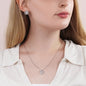 To My Daughter Gift Necklace And Earring Set / To Daughter From Dad Love Knot Necklace and Earrings