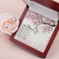 To My Other Mother Gift Necklace, Love Knot Earring & Necklace Set
