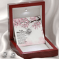 To My Other Mother Gift Necklace, Love Knot Earring & Necklace Set