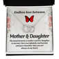 Perfect Pair Necklace for Daughter / To My Daughter Necklace from Mom / The Bond Between a Mother and Her Daughter