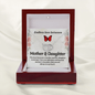 Perfect Pair Necklace for Daughter / To My Daughter Necklace from Mom / The Bond Between a Mother and Her Daughter