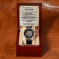 To My Amazing Grandpa Gift Watch, Openwork Watch for Grandpa, Father's Day Gift Watch with Message Card for Grandpa, To My Grandpa from Grandchild
