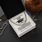 Cuban Link Chain For Son, Class Of 2023 Graduation Gift for Son, Message Card Jewelry For Him, High School Graduation Gift for Son, College Graduation Gift from Mom and Dad