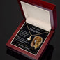 To My Beautiful Daughter Necklace from Dad / Alluring Beauty Pendant / To My Daughter Gift