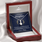 To My Beautiful Daughter Necklace from Mom, To My Daughter