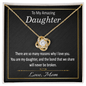 To My Amazing Daughter Necklace / To My Daughter from Mom