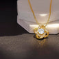 To Our Beautiful Daughter Love Knot Necklace, To My Daughter