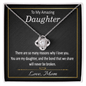 To My Amazing Daughter Necklace / To My Daughter from Mom