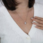 To Our Beautiful Daughter Love Knot Pendant Necklace from Mom and Dad