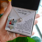 Valentine's Day Gift Necklace for Wife, To My Wife Love Knot Necklace with Message Card