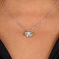 Happy Valentine's Day To My Wife Love Knot Necklace