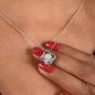 To My Wife Gift Necklace with Heartfelt Message Card, Love Knot Pendant Necklace