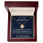 To Our beautiful Daughter Necklace / To My Daughter