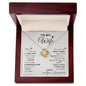 To My Wife Love Knot Necklace, When I tell You I Love You