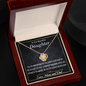 To Our Beautiful Daughter Love Knot Necklace, To My Daughter