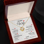 To My Wife Love Knot Necklace, When I tell You I Love You