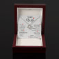 To My Wife Love Knot Necklace, When I tell You I Love You