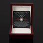 Happy Valentine's Day To My Wife Love Knot Necklace