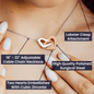 To My Daughter Necklace / A Special Bond Between Mother and Daughter / Message Card Jewelry for Daughter / To My Daughter from Mom