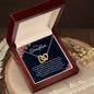 To My Daughter Necklace / A Special Bond Between Mother and Daughter / Message Card Jewelry for Daughter / To My Daughter from Mom