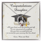 Class of 2023 Graduation Gift Necklace For Daughter, Graduation Gift from Mom and Dad, Daughter Gift for Graduation, Highschool Graduation, College Graduation