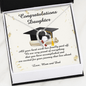Class of 2023 Graduation Gift Necklace For Daughter, Graduation Gift from Mom and Dad, Daughter Gift for Graduation, Highschool Graduation, College Graduation