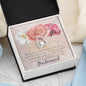 Bridesmaid Gifts / Forever Love Necklace Gift / Heart Shaped Pendant / Bridesmaid Gift Necklace / Wedding Gifts For Bridesmaid