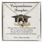 Class of 2023 Graduation Gift Necklace For Daughter, Graduation Gift from Mom and Dad, Daughter Gift for Graduation, Highschool Graduation, College Graduation
