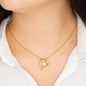 Maid Of Honor Gifts / Heart Pendant Necklace / Forever Love Necklace / Wedding Gifts for Maid Of Honor