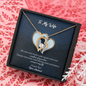 To My Wife Gift Necklace, Forever Love Gift Necklace for Her, Valentine's Day gift for Wife, Anniversary Gifts for Her