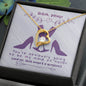 Maid Of Honor Gifts / Heart Pendant Necklace / Forever Love Necklace / Wedding Gifts for Maid Of Honor