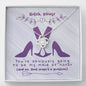 Maid Of Honor Gifts / Love Knot Necklace for Bridesmaid / Wedding Gifts For Maid Of Honor