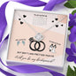 Bridesmaid Gifts / Love Knot Necklace Gift / Love Knot Shaped Pendant / Bridesmaid Gift Necklace / Wedding Gifts For Bridesmaid
