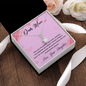 Dear Mom Gift Necklace with Message Card, Mother's Day Gifts, Mom Birthday, Mother's Day Necklace, To Mom from Daughter