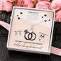 Bridesmaid Gifts / ALLURING BEAUTY Necklace Gift / Petite Ribbon Shaped Pendant / Bridesmaid Gift Necklace / Wedding Gifts For Bridesmaid