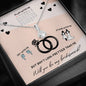 Bridesmaid Gifts / ALLURING BEAUTY Necklace Gift / Petite Ribbon Shaped Pendant / Bridesmaid Gift Necklace / Wedding Gifts For Bridesmaid
