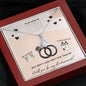 Bridesmaid Gifts / ALLURING BEAUTY Necklace Gift / Petite Ribbon Shaped Pendant / Bridesmaid Gift Necklace / Wedding Gifts For Bridesmaid