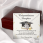 Class of 2023 Graduation Gift Necklace For Daughter, Graduation Gift from Mom and Dad, Daughter Gift for Graduation, Highschool Graduation, College Graduation