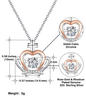 To My Dearest Granddaughter Crown Necklace Handmade from .925 Sterling Silver