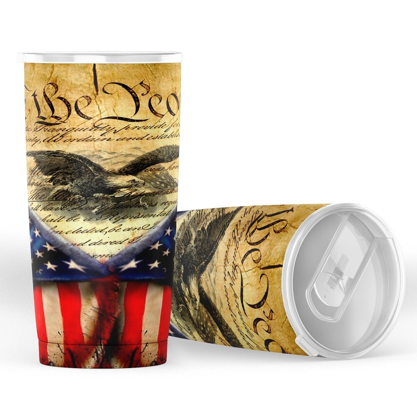 We the People All Over Print 20oz. Tumbler