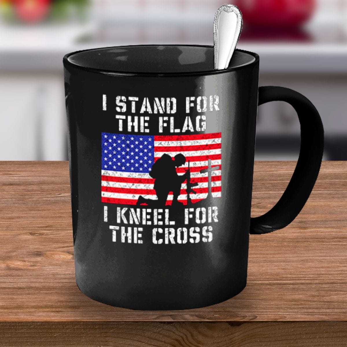 I Stand For The Flag,  Kneel For The Fallen Coffee Mug / Gifts for Friends / Gifts for Veterans