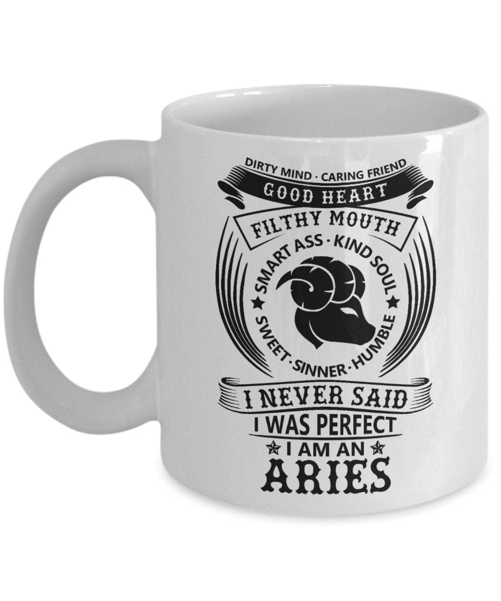 Funny Aries Mug/ Aries Coffee Mug/ Gift Mug for Aries/ Birthday Gift Mug for Aries/ Birthday Sign Mug/ Astrology Sign Aries Mug/ B-day Mug