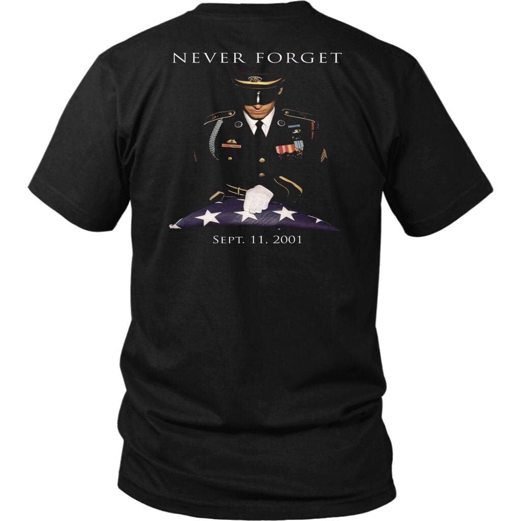 Never Forget Shirt September 11th Clothing 9 11 Apparel - District Unisex T-Shirt