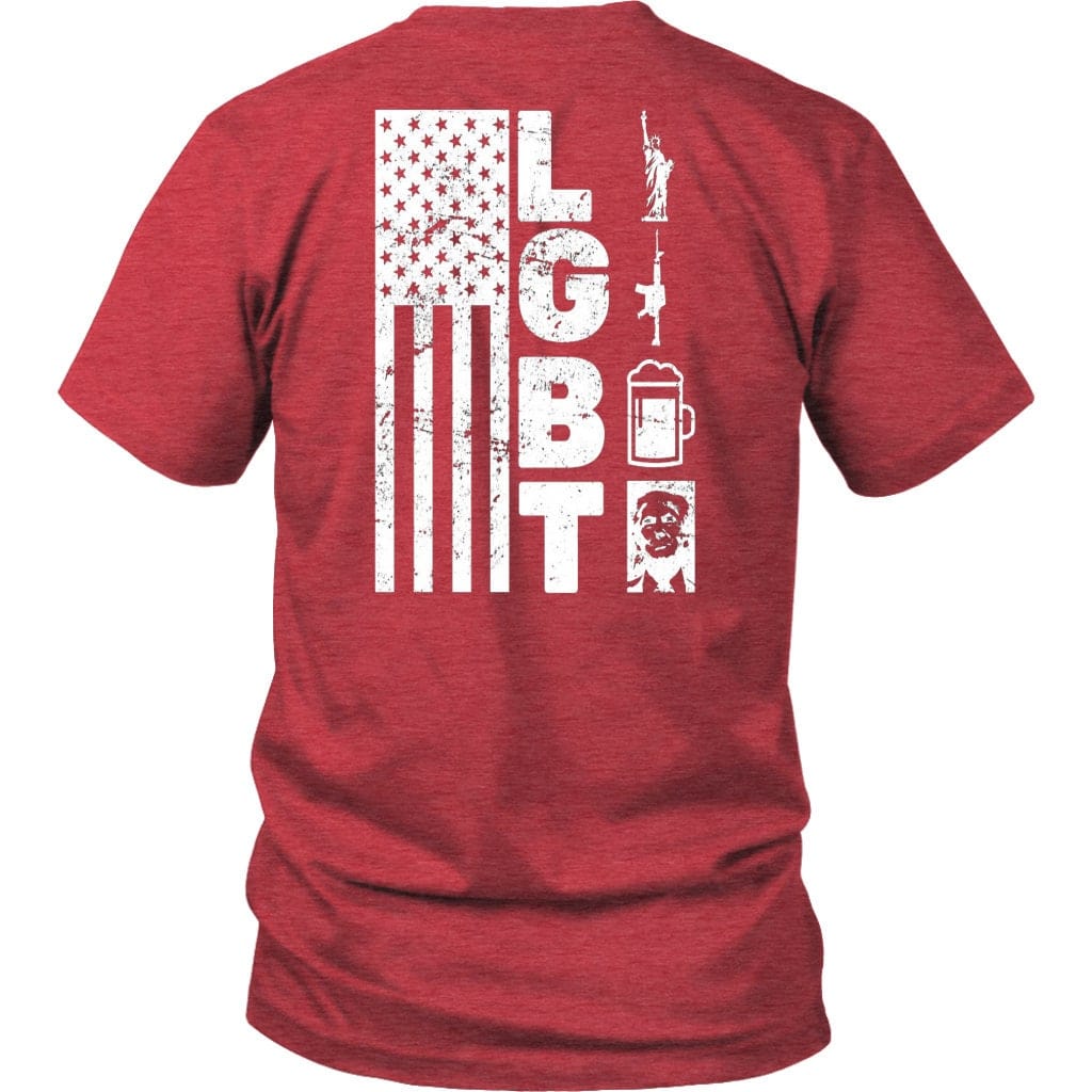 Trump Shirts Liberty Guns Beer Trump Shirt - District Unisex Shirt
