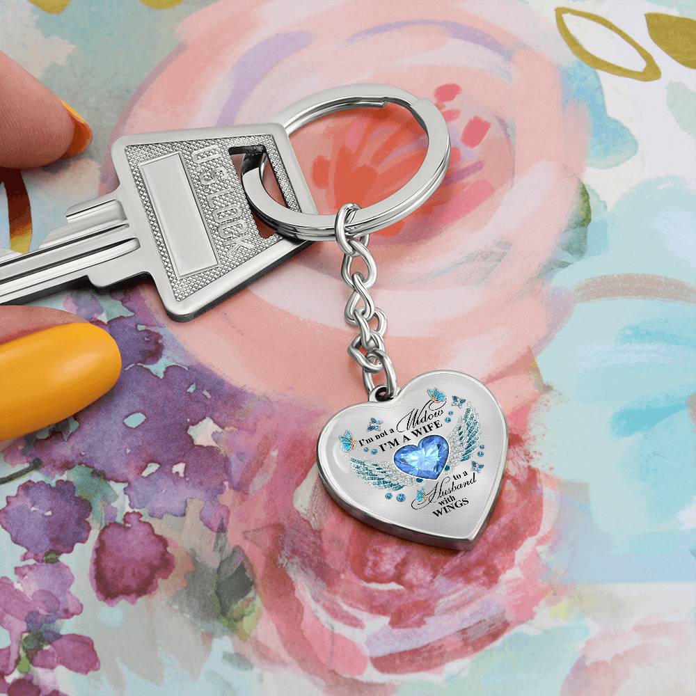 I'm Not a Widow Key Chain