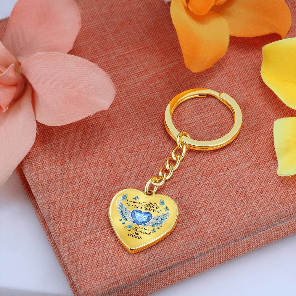 I'm Not a Widow Key Chain