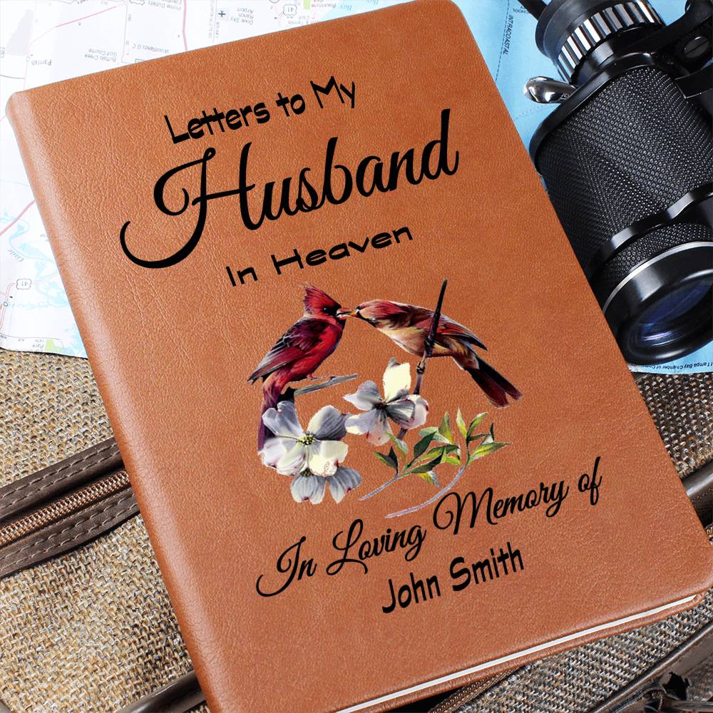 "Letters to My Husband in Heaven" Grief Journal.