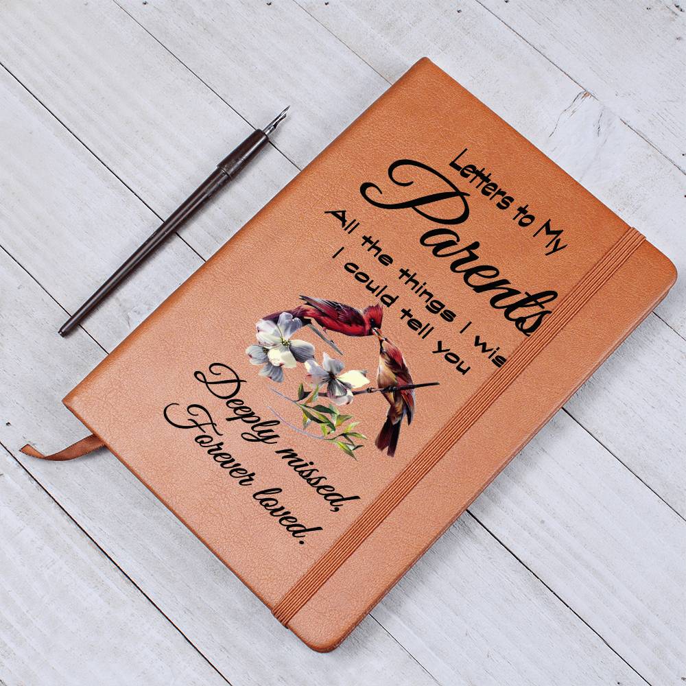 Letters To My Parents Grief Journal