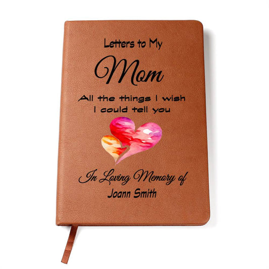 Letters to my Mom Grief Journal