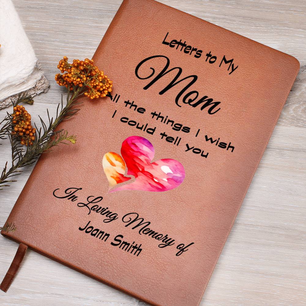 Letters to my Mom Grief Journal